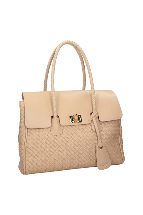 Duża Torebka Na Ramię Nobo M0870-C015 Beżowa