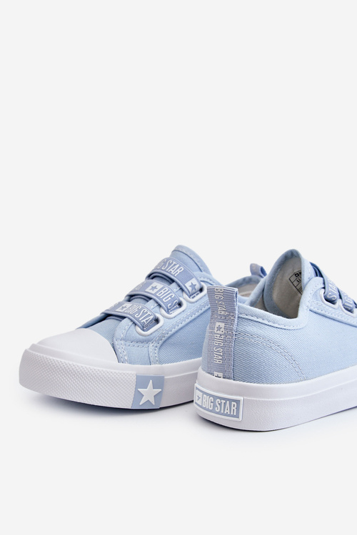 Dziecięce Trampki Wsuwane Big Star LL374009 Niebieskie