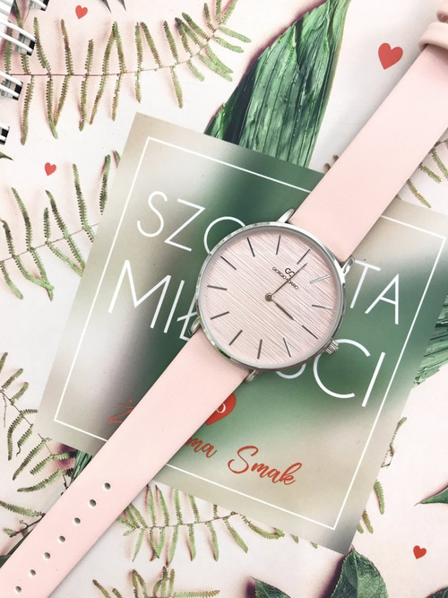 Damski Zegarek Giorgio & Dario Jules Różowy 38mm