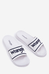 Klapki Męskie WRANGLER AVERELL SLIDER MEN LOW 20251042.1FG Białe
