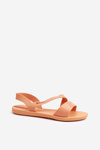 Sandały Damskie Z Brokatem 82429 Ipanema Vibe Sandal Fem Pomarańczowe