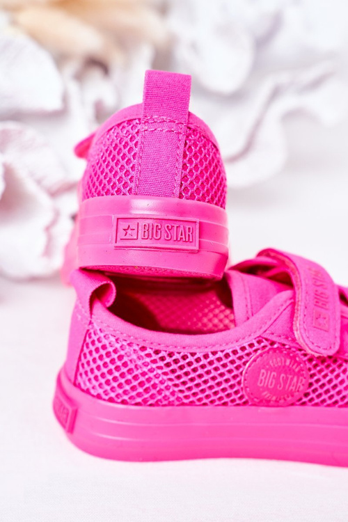 Dziecięce Trampki Z Siateczką BIG STAR HH374019 Fuksja