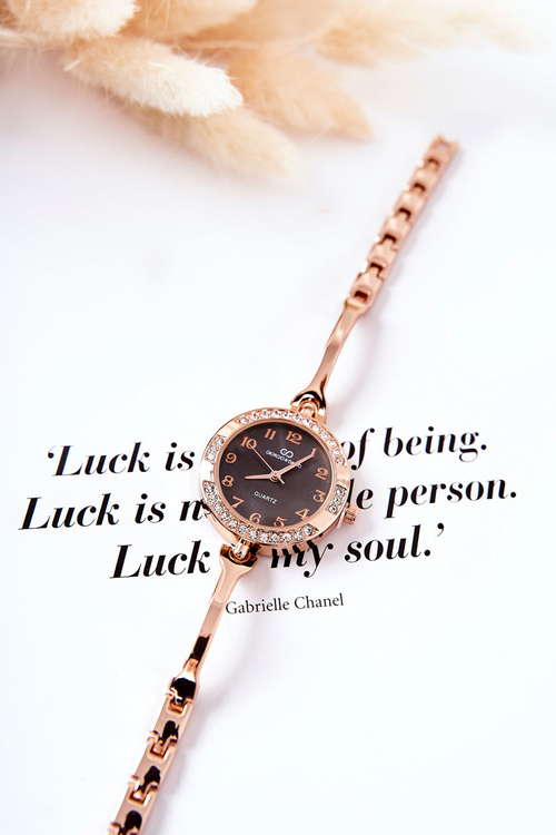 Damski Zegarek Giorgio&Dario Z Cyrkoniami Różowe Złoto