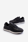 Sneakersy Męskie Skórzane BIG STAR NN174287 Czarne