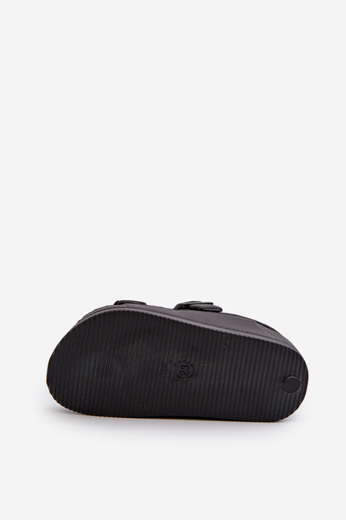 Klapki Dziecięce Lekkie Z Klamrami BIG STAR NN374536 Czarne