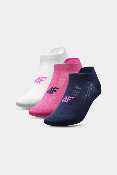 Skarpety 4F Damskie Treningowe 3-PACK 4FAW23USOCF194-95S Multikolor