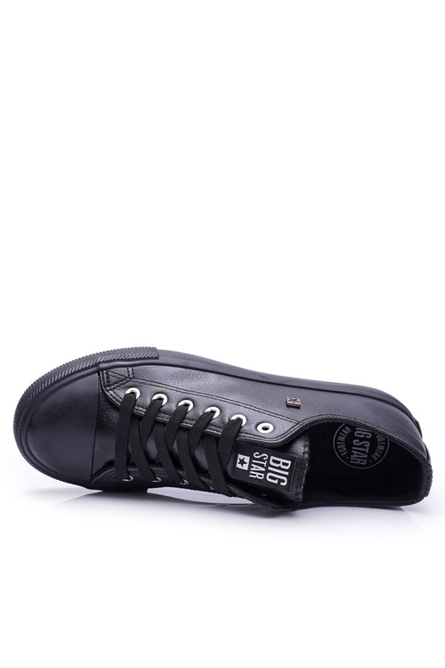 Trampki Męskie Big Star Czarne V174345