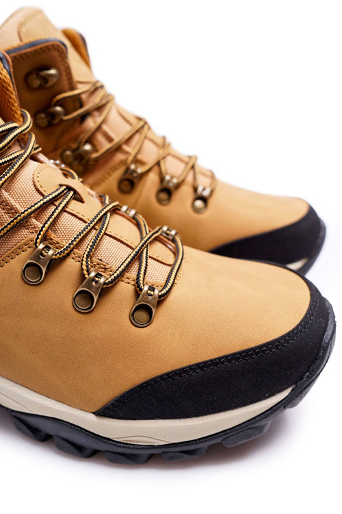 Obuwie Trekkingowe Męskie Ocieplane Barankiem Jax