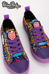 Trampki Pol'and'Rock Festival X Big Star SS274905 Fioletowe 