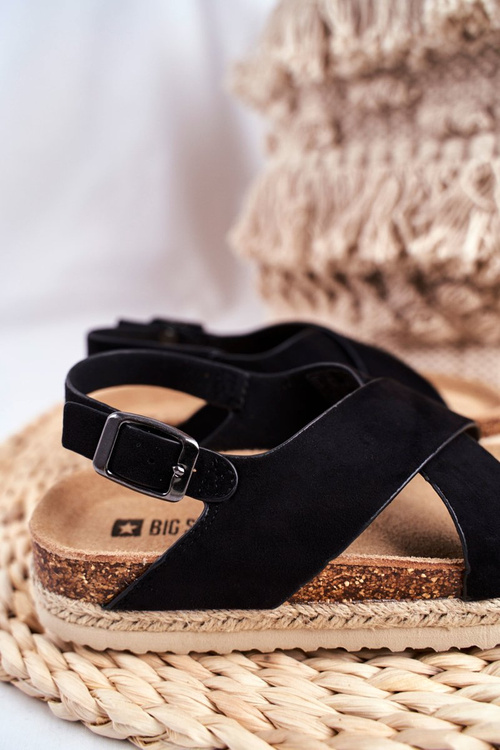Sandałki Dziecięce Big Star Czarne FF374168