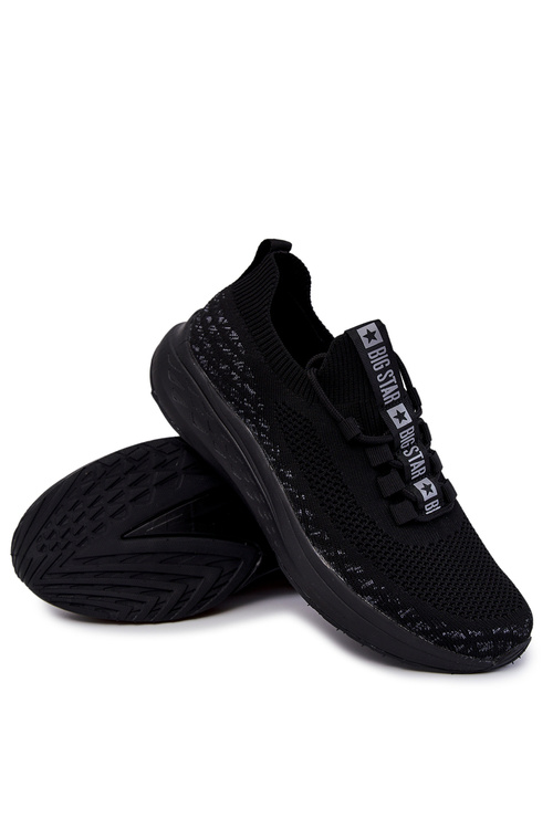 Męskie Sportowe Buty Big Star JJ174167 Czarne
