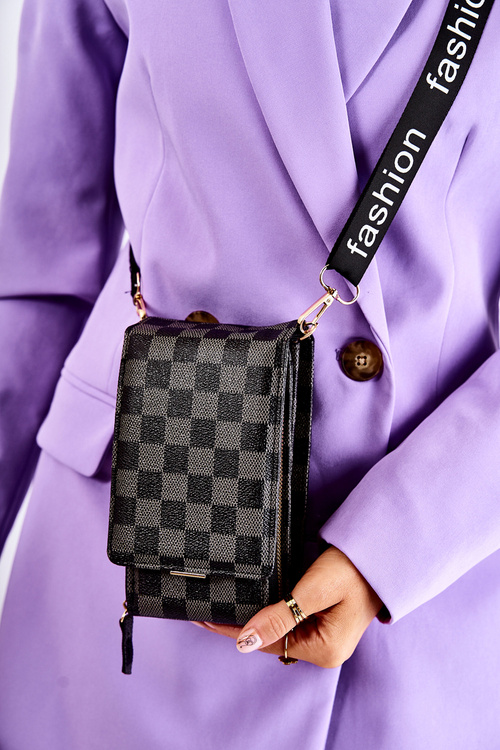 Portfel Torebka 2w1 Na Magnes W Kratę Czarny Costa