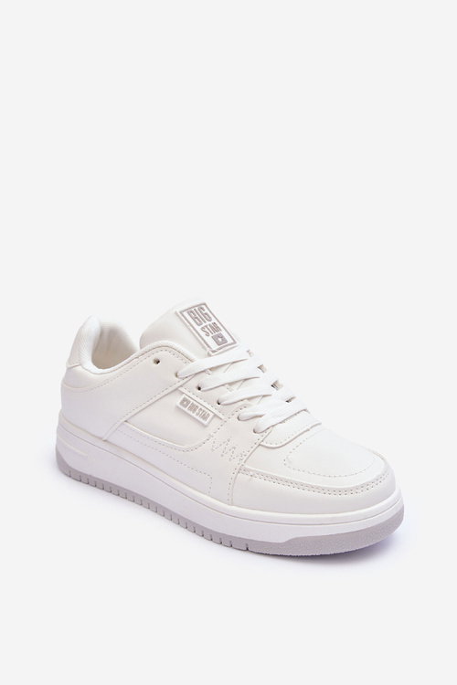 Damskie Buty Sportowe Sneakersy Big Star MM274354 Białe 