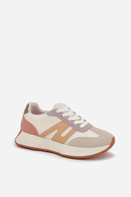 Buty Sportowe Damskie Na Platformie Multikolor Emidi