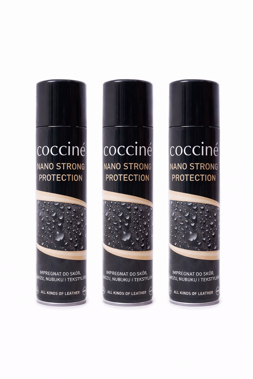 Cocciné Nano Strong Protection – impregnat do butów i odzieży | ZESTAW 3 SZTUKI