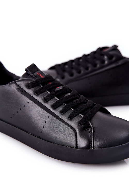 Trampki Męskie Cross Jeans Czarne II1R4013C