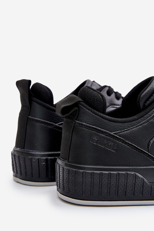 Sneakersy Męskie Z Eko Skóry Big Star OO174004 Czarne