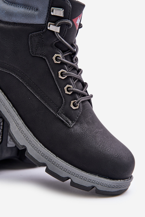 Buty Trekkingowe Trapery Męskie Lee Cooper LCJ-24-01-2948 Czarne