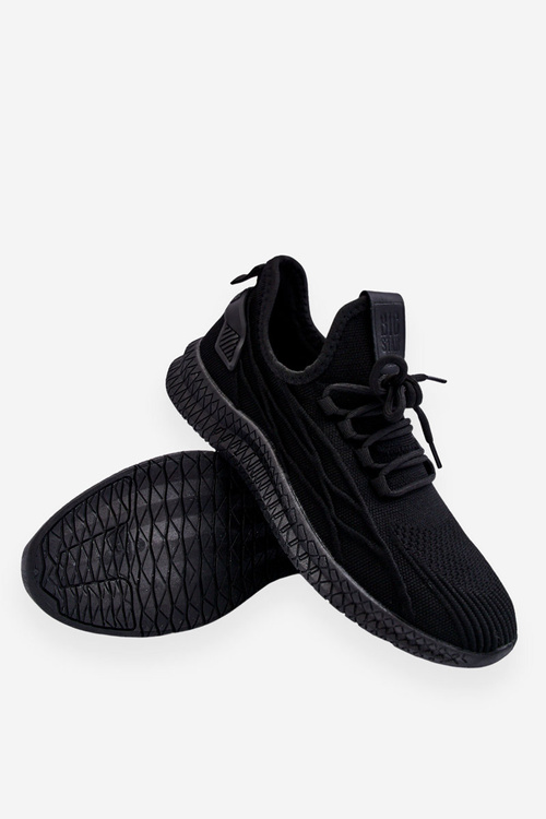 Męskie Wsuwane Sneakersy Big Star LL174336 Czarne