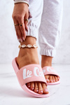 Damskie Klapki Lee Cooper LCW-22-42-0998 Różowe