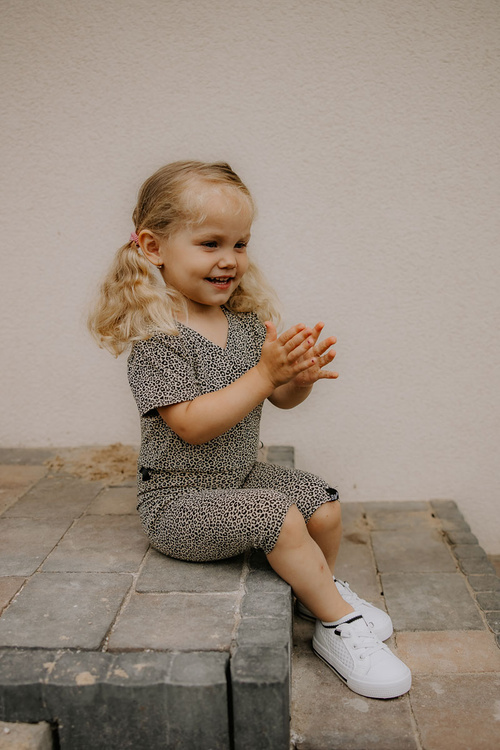 Dziecięce Wsuwane Trampki Big Star JJ374394 Białe