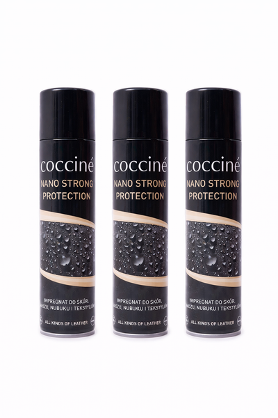 Cocciné Nano Strong Protection – impregnat do butów i odzieży | ZESTAW 3 SZTUKI