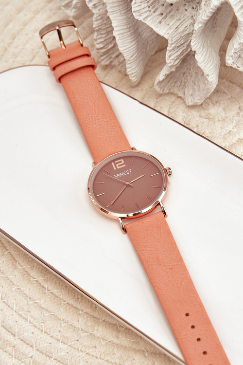 Damski Zegarek Ernest Koralowy Sandmill