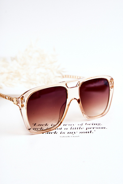 Damskie Okulary Przeciwsłoneczne Aviatory V120013 Transparentne