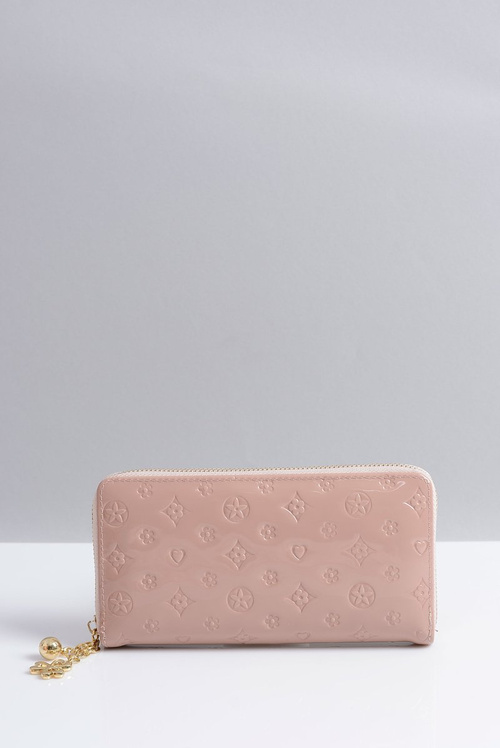 Portfel Damski Duży Lakierowany Do Ręki