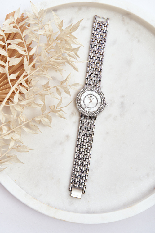 Damski Zegarek Ze Zdobieniem Giorgio & Dario GDM1556 Srebrny