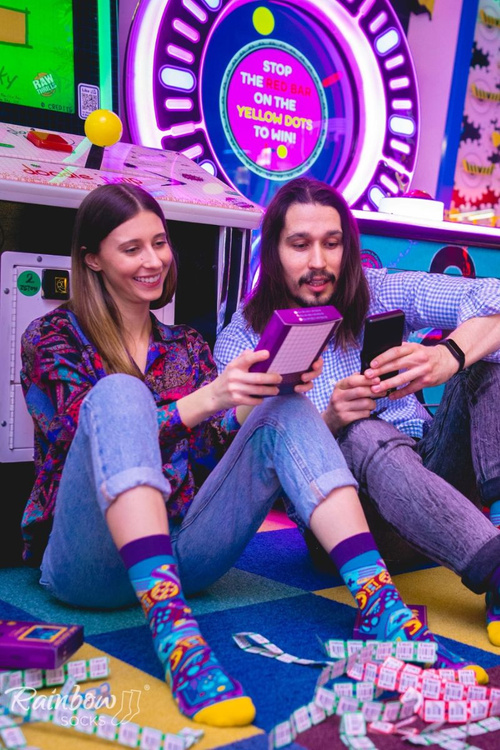 Skarpetki Rainbow Socks Dla Fana Gier Na Konsoli 2 Pary