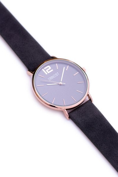 Damski Czarny Zegarek Ernest Claire