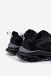 Buty Sportowe Męskie Na Platformie Big Star RR174022 Hi-Poly System Czarne