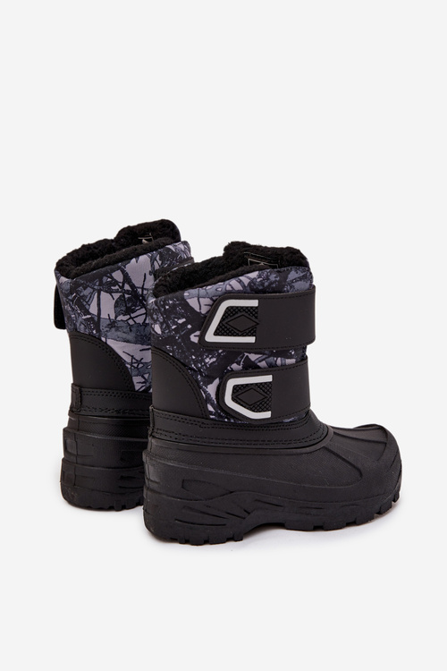 Śniegowce Dziecięce Lee Cooper LCJ-25-10-3781 Czarne