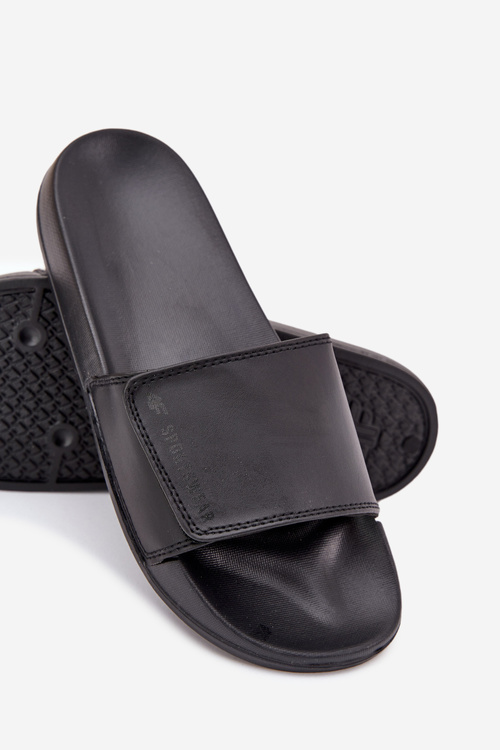 Klapki Męskie 4FMM00FFLIM032-20S Czarne