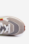 Buty Sportowe Sneakersy Męskie Memory Foam System Big Star NN174344 Szare