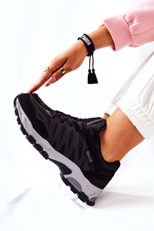 Sportowe Buty Memory Foam Big Star GG274501 Czarne