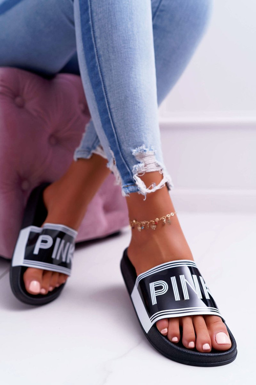 Klapki Damskie Czarne Vrita