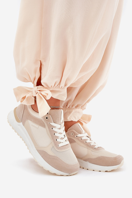 Buty Sportowe Damskie Beżowe Laaksona