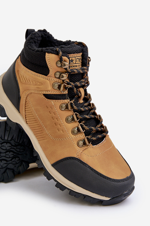 Ocieplane Buty Trekkingowe Męskie Camel Loreinae