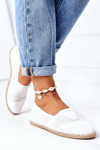 Damskie Espadryle Białe Arianna