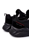Męskie Buty Sportowe Memory Foam Big Star KK174255 Czarne