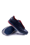 Półbuty Męskie Bednarek Skórzane Sportowe Granatowe Geos