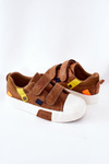 Dziecięce Trampki Na Rzepy Big Star II374017 Camel