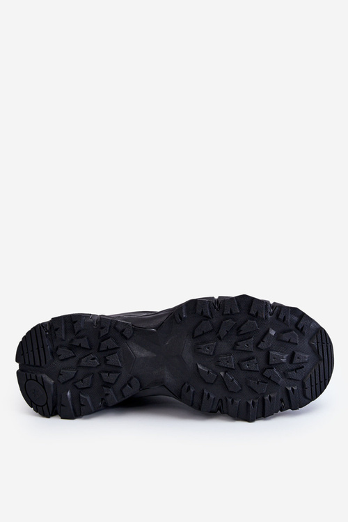 Męskie Klasyczne Buty Sportowe Memory Foam System Big Star LL174127 Czarne