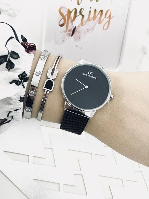 Damski Zegarek Giorgio & Dario Sabin Czarny