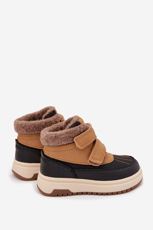 Buty Zimowe Dziecięce Śniegowce Na Rzep Camel Darlene