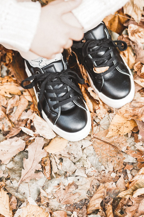 Dziecięce Buty Sportowe Sznurowane Big Star KK374223 Czarne