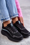 Damskie Modne Buty Sportowe Sneakersy Czarne Ida