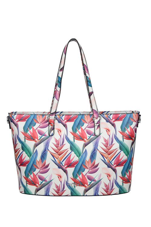 Klasyczna Duża Torebka NOBO M1330-CM00 Multi-Biała